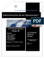 AdO I - Programación de Las Operaciones
