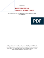 Jack MacLean Secrets of A Superthief