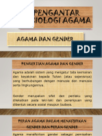 Agama & Gender