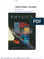 Physics 4th Edition Walker Test Bank