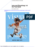 Visual Anatomy and Physiology 1st Edition Martini Test Bank
