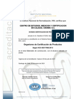 CP 085 Certificador de Productos