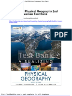 Visualizing Physical Geography 2nd Edition Foresman Test Bank