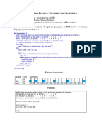 Ejemplo y Prueba de Escritorio - Estructuras While Anidadas