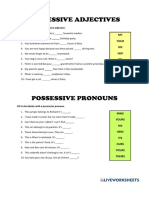 Possessives