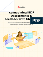 Reimagining IBDP Assessments & Feedback With ChatGPT