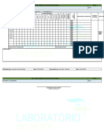 Monitoramento de Envio de Amostra