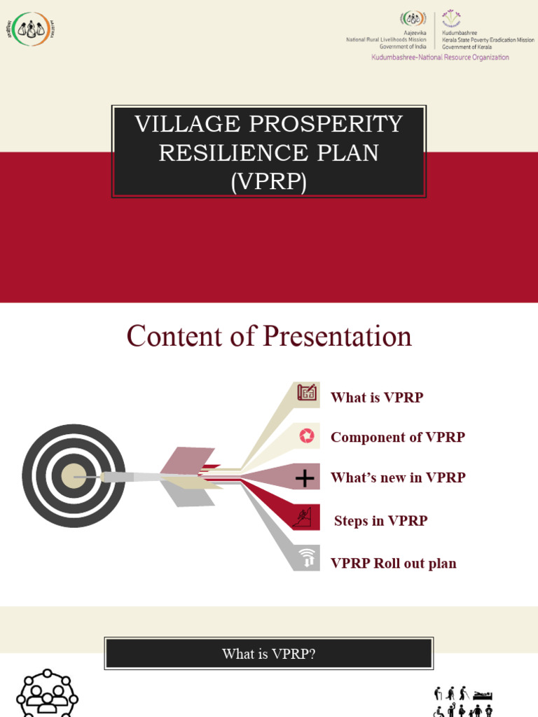Village Prosperity Resilience Plan Overview | PDF