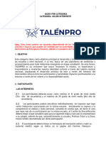 Talenpro Mejor Interprete