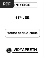 Vector and Calculus - DPPs