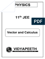 Vector and Calculus - DPPs