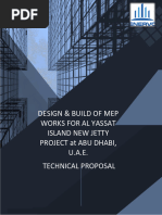 Design & Build MEP & Civil Works at Yassat Island ABu Dhabi