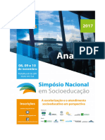 14 - Anais - Simpósio Nacional em Socioeducação - 2017