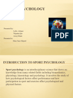 Sport Psychology Presentation