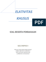 Kelompok 8 Relativitas Khusus