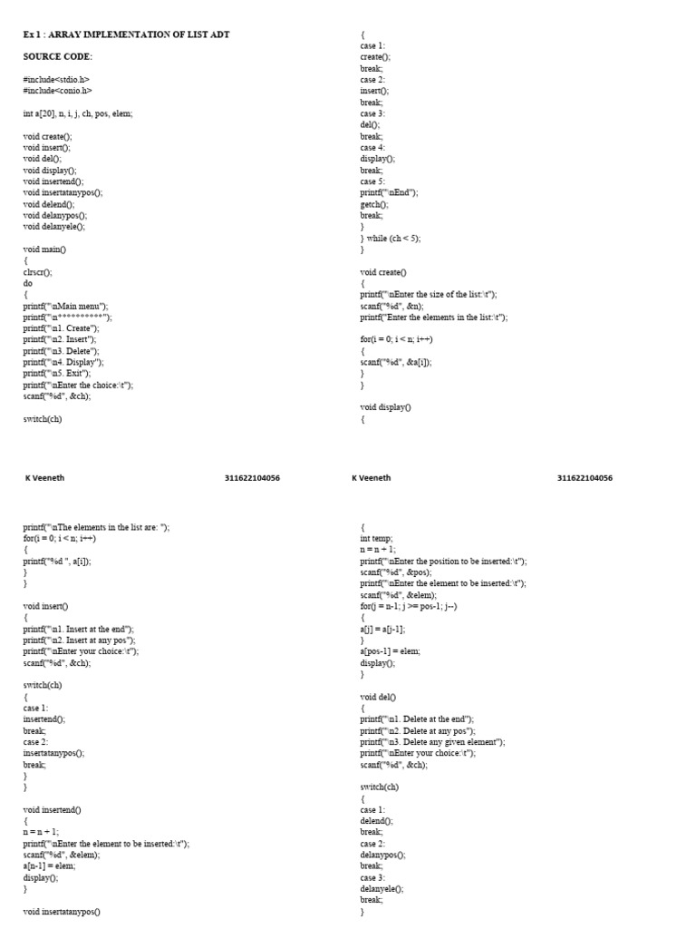 Data Structure 01-1 | PDF | Queue (Abstract Data Type) | Computer ...
