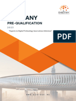 Digitek Company Pre - Qualification