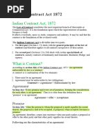 Indian Contract Act 1872