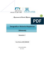 Geografía e Historia Hispánicas (Historia) S1