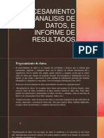 Procesamiento y Analisis de Datos, e Informe