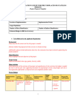 Project Proposal Template For Grant Agreements 2023