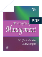 Principles of Management - Govindarajan, M., Natarajan, S