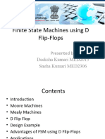 Finite State Machines Using D Flip-Flops