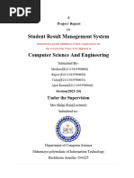 Student Result Management System