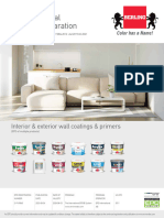 EPD - Environ - Tintas para Parede Interior e Exterior