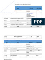 Formato de Cronogram ONU (Minuto A Minuto)