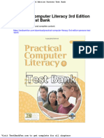 Practical Computer Literacy 3rd Edition Parsons Test Bank