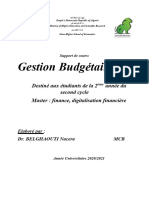 Polycopies de Cours Gestion Budgetaire BELGHAOUTI Nacera 1 Compressed