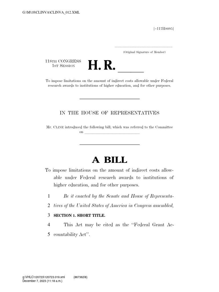 cline-federal-grant-accountability-act-pdf-federal-government-of