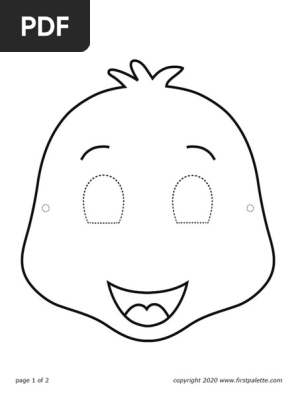 Printable Elephant Mask