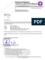 Edaran Peerkemahan Bakti Satuan Karya Kab. Bekasi 2023