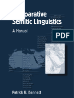 Bennett - Comparative Semitc Linguistics - A Manual
