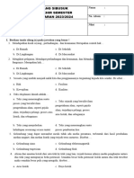 Soal Pas Tematik Kelas 6 Tema 3