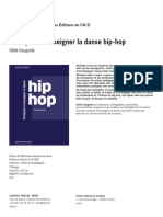 CP Pratiquer Et Enseigner La Danse Hip-Hop Avec Table Des Matieres