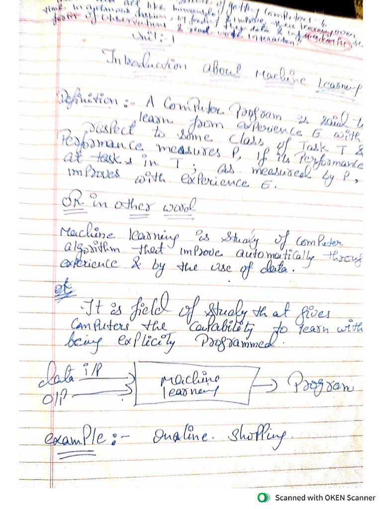 Unit 1 MLT Notes | PDF