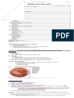 Ear38. Middle Ear Disorders