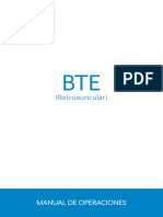 BTE Operations Manual