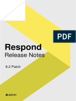 Respond 8.2 NBS IIS Crash - Release Notes