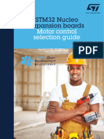 stm32 Nucleo Expansion Boards Motor Control Selection Guide