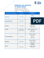 Horarios Piscinas Cubiertas Ayuntamiento de Madrid