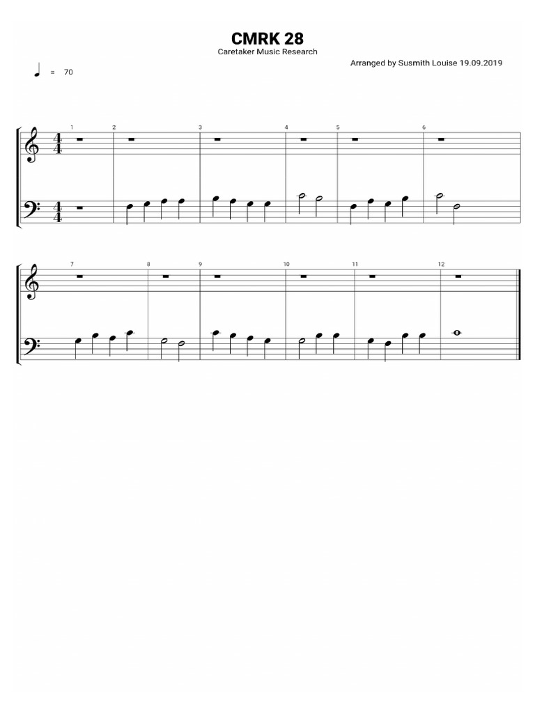 Piano Lesson | PDF
