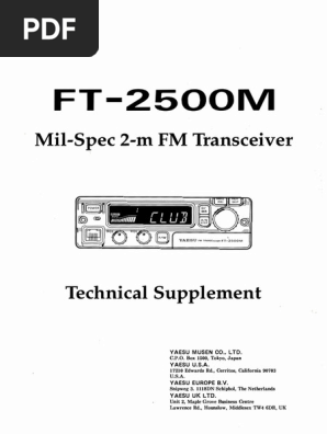 【取扱説明書のみ】YAESU FT-227 OPERATING MANUAL 6dba18b37d62dcba87d2a0331829ed