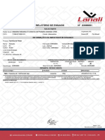 Laudo Salmonella - Lote 23A142