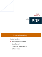 CMS Level II - Interest Processing