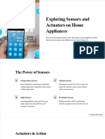 Exploring Sensors and Actuators On Home Appliances