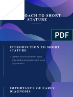 Approach To Short Stature